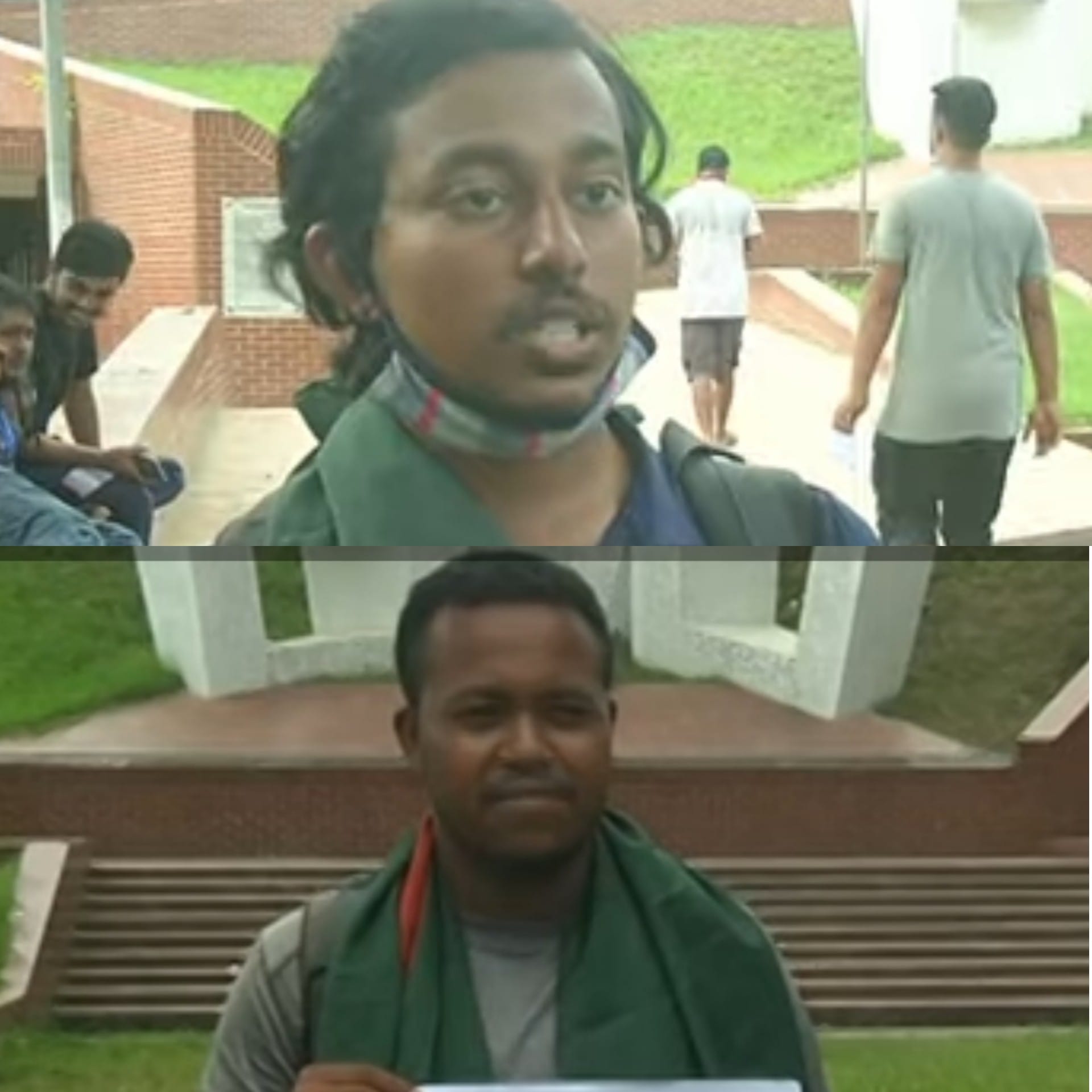 সচেতনতার বার্তা নিয়ে ঢাকা থেকে সিলেট পায়ে হেঁটে পাড়ি দিলেন দুই শিক্ষার্থী