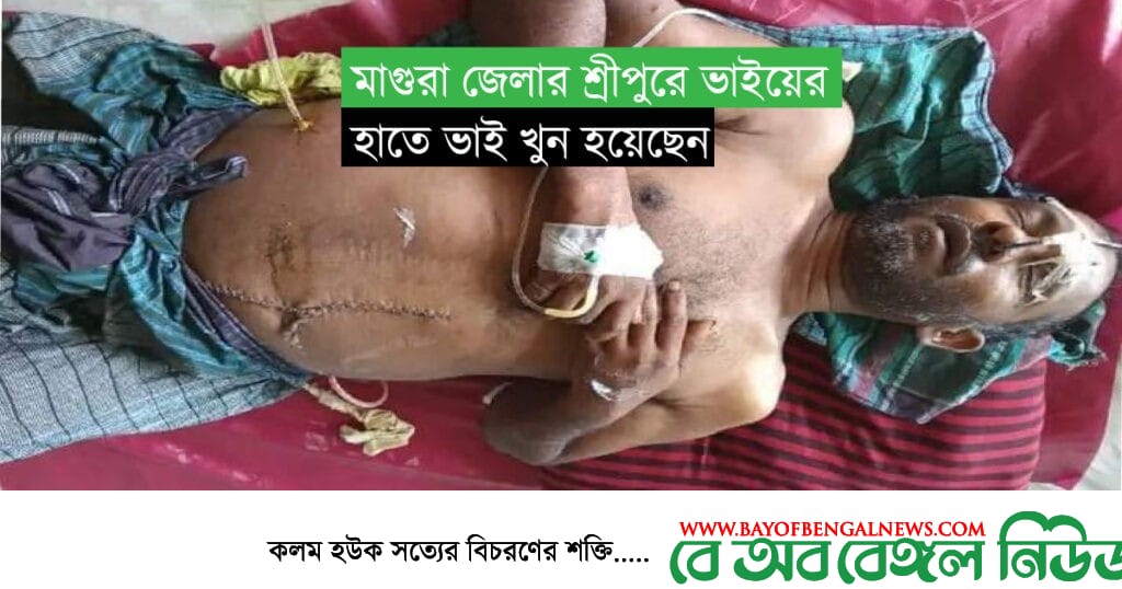 মাগুরা জেলার শ্রীপুরে ভাইয়ের হাতে ভাই খুন মাগুরা জেলার শ্রীপুরে ভাইয়ের হাতে ভাই খুন